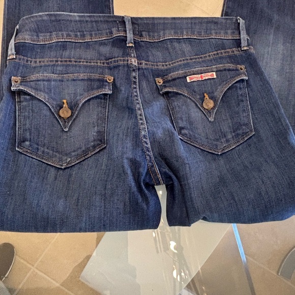 Classic Blue Women's Jeans Low Waist Hudson - Picture 3 of 5